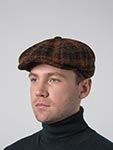 Кепка STETSON арт. 6840351 HATTERAS WOOLEN CHECK (268)